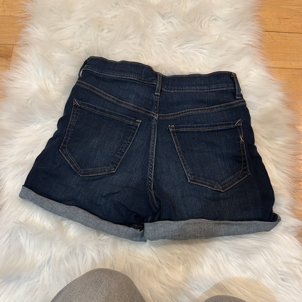 Express Midi High Rise Stretch Shorts - Picture 5 of 5